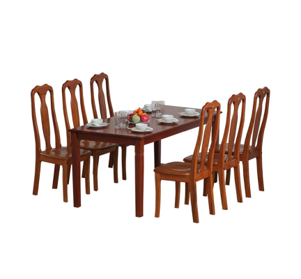 Bàn ghế ăn gỗ tự nhiên