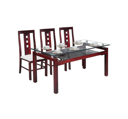 Bàn ghế ăn gỗ tự nhiên