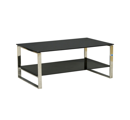 Bàn sofa inox - kính