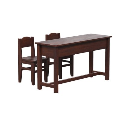 Bàn học sinh gỗ tự nhiên