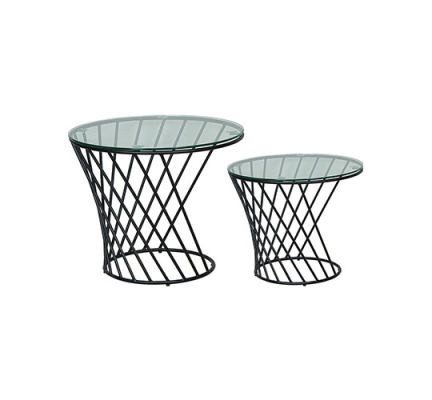 Bàn Sofa khung thép - inox