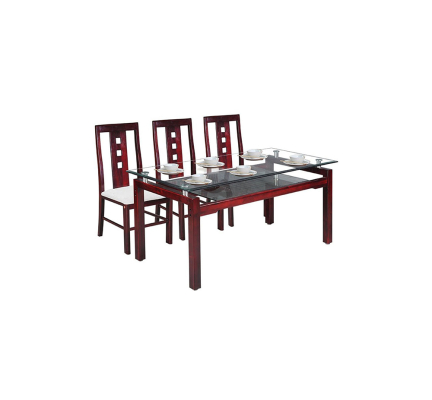 Bàn ghế ăn gỗ tự nhiên