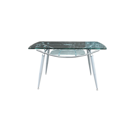 Bàn ăn khung thép